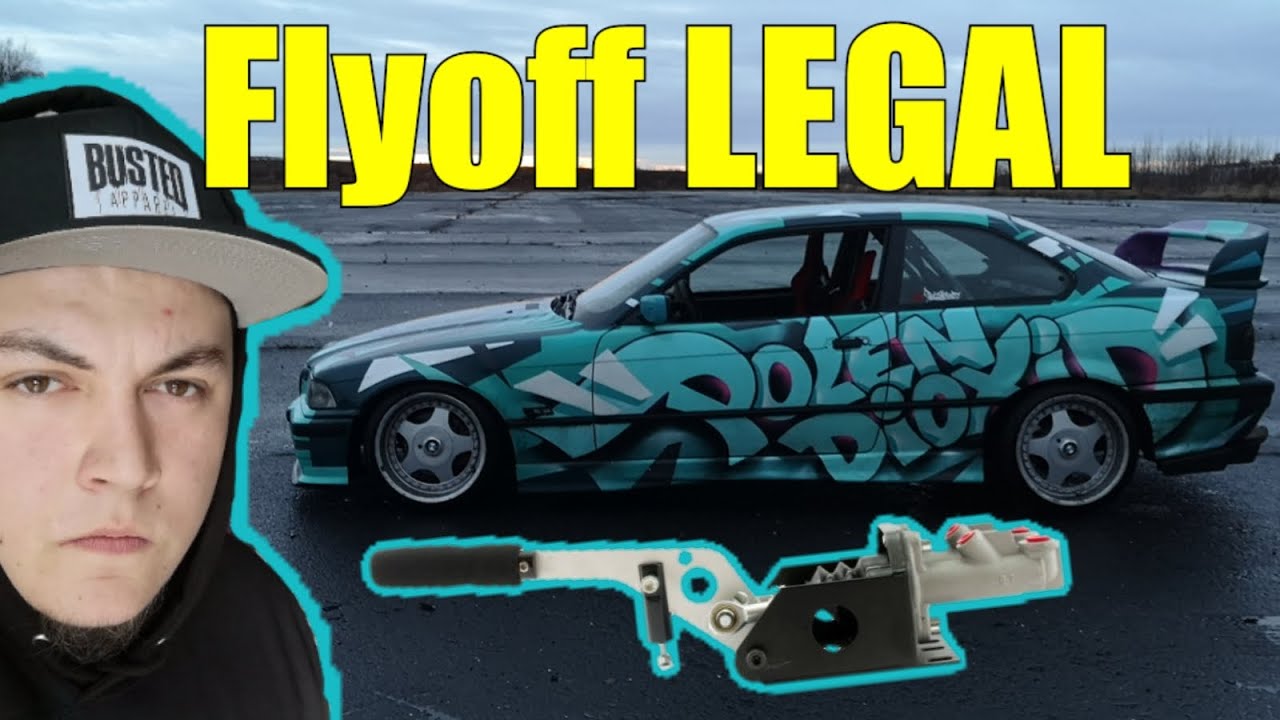 Legally install a hydraulic flyoff handbrake and drift.