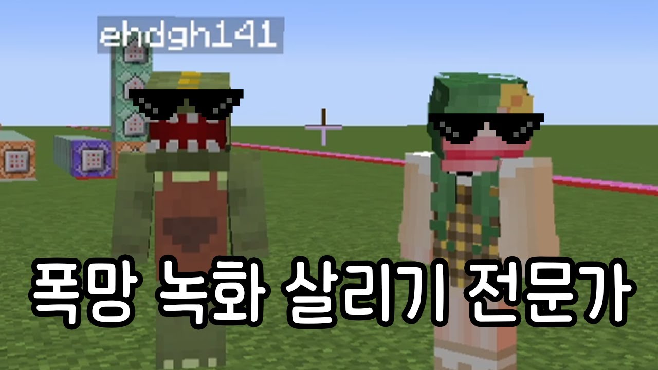 폭망한 녹화 살리는 방법ㅋㅋㅋㅋㅋㅋㅋㅋㅋㅋ [마인크래프트]