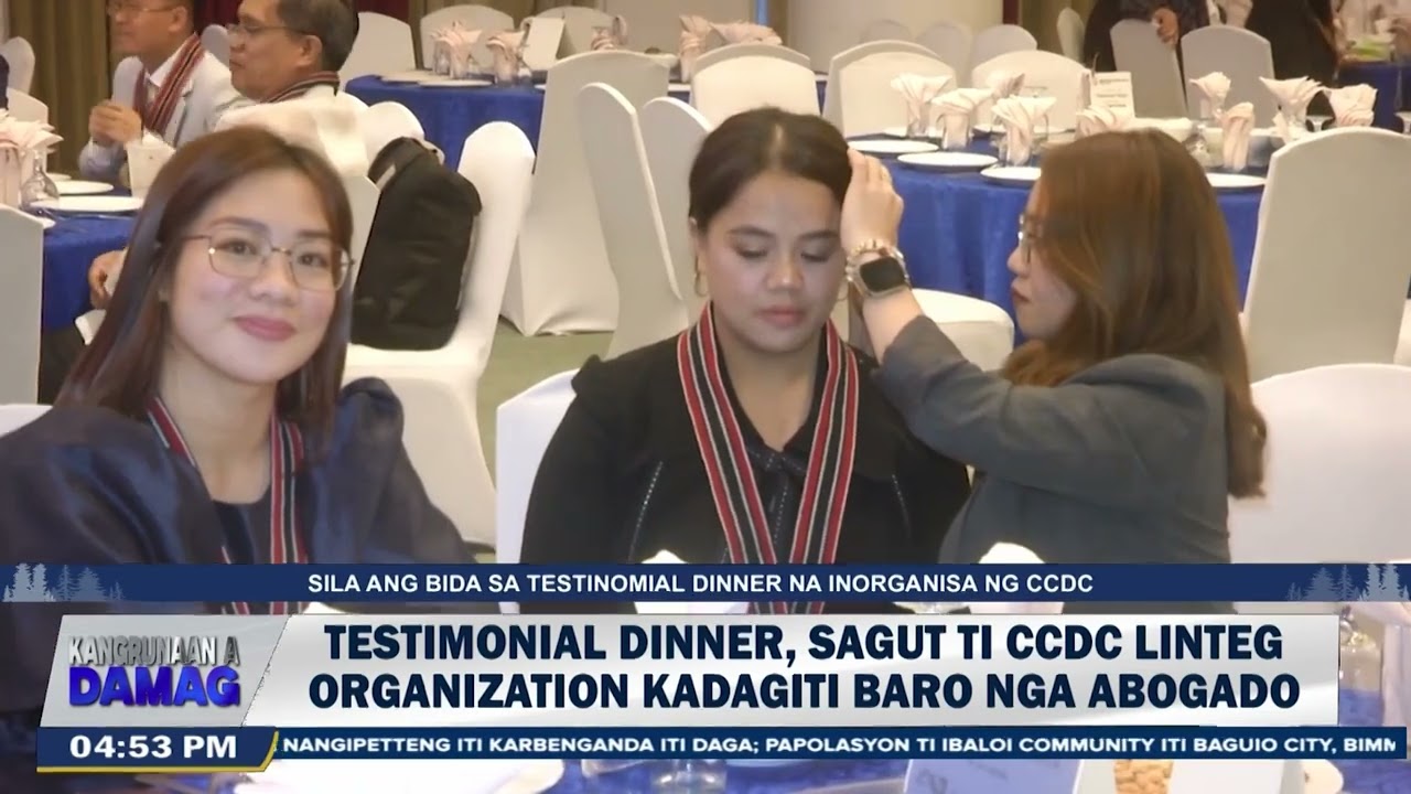 25 baro nga abogado manipud iti CCDC, nabigbig ken napadayawan