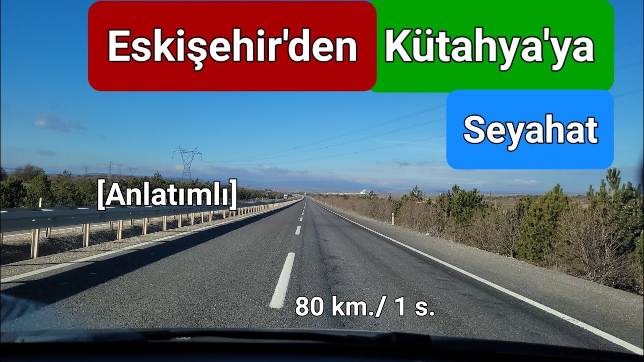 Eskişehir'den Kütahya'ya, Bölücek-Bahçelievler Mahallesine Seyahat