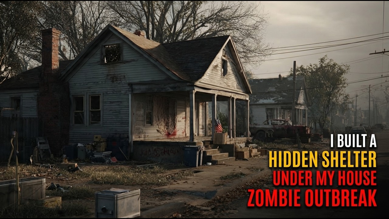 I Built a Hidden Shelter Under My House and Survived the Most Dangerous Phase of the Zombie Outbreak