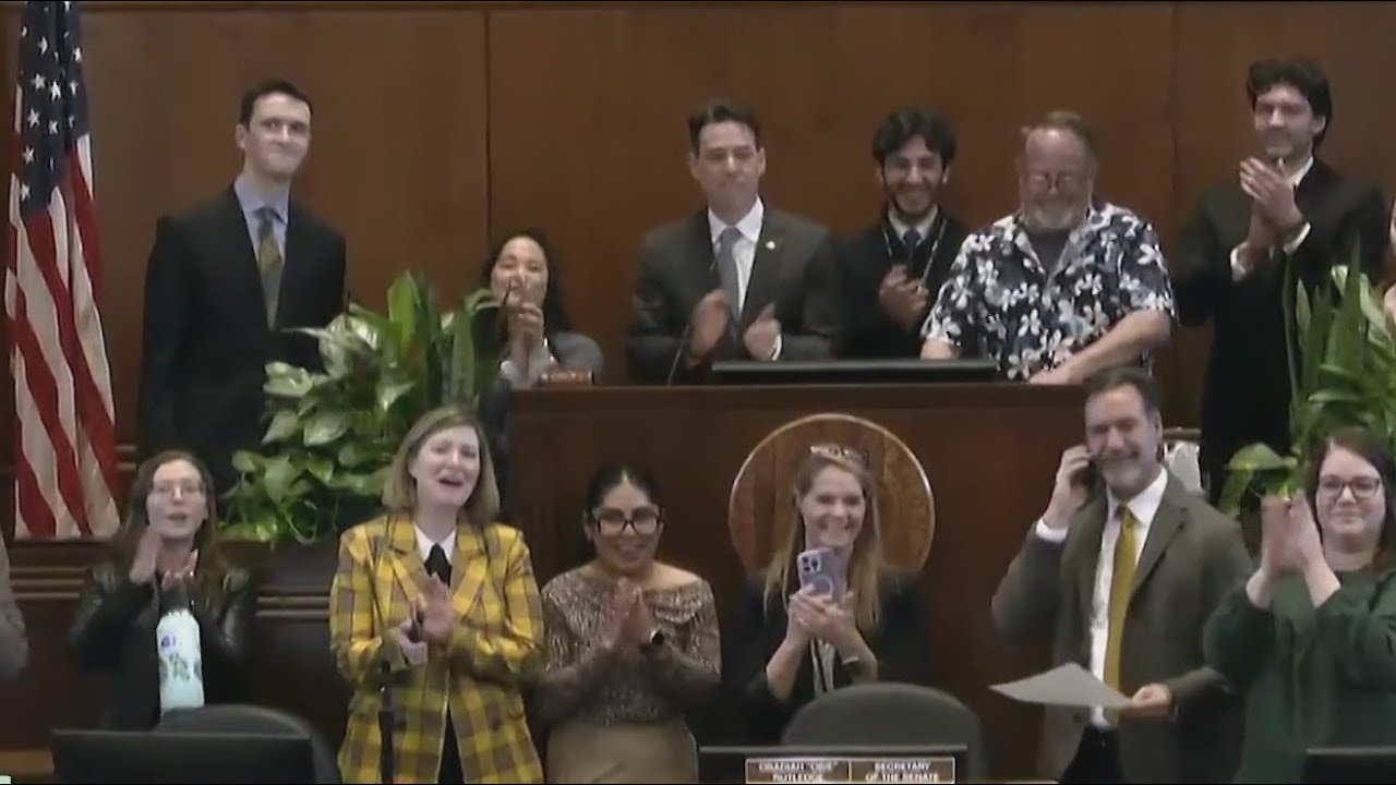 Oregon Senate, House leaders address the public as legislative session concludes