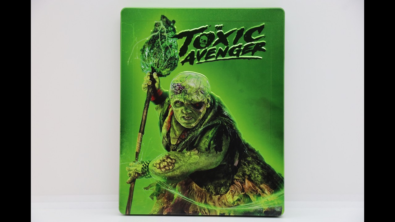 THE TOXIC AVENGER 4K STEELBOOK UNBOXING