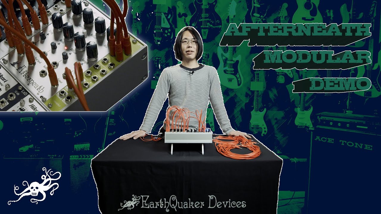 Z_Hyperが紐解くAfterneath（アフターニース）ショートディレイリバーブ　ユーロラックモジュール　アースクエイカーデバイセス