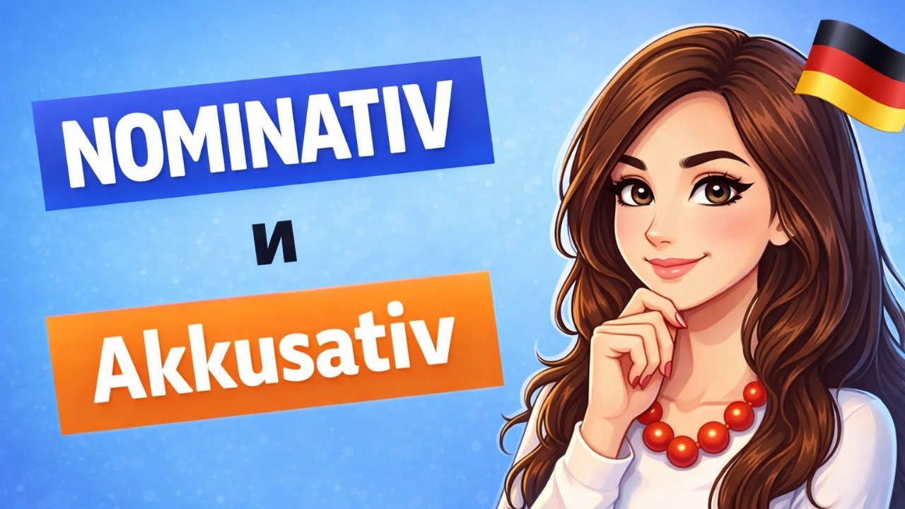 Немецкие падежи: Nominativ и Akkusativ за 10 минут [A1-A2]