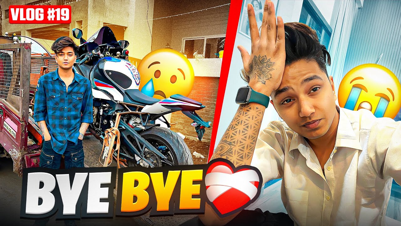 Apni bmw s1000rr chali gayi💔|Tushar silawat