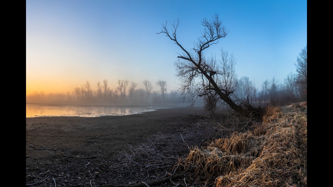 Polankecké rybníky, východ slunce (potulka)