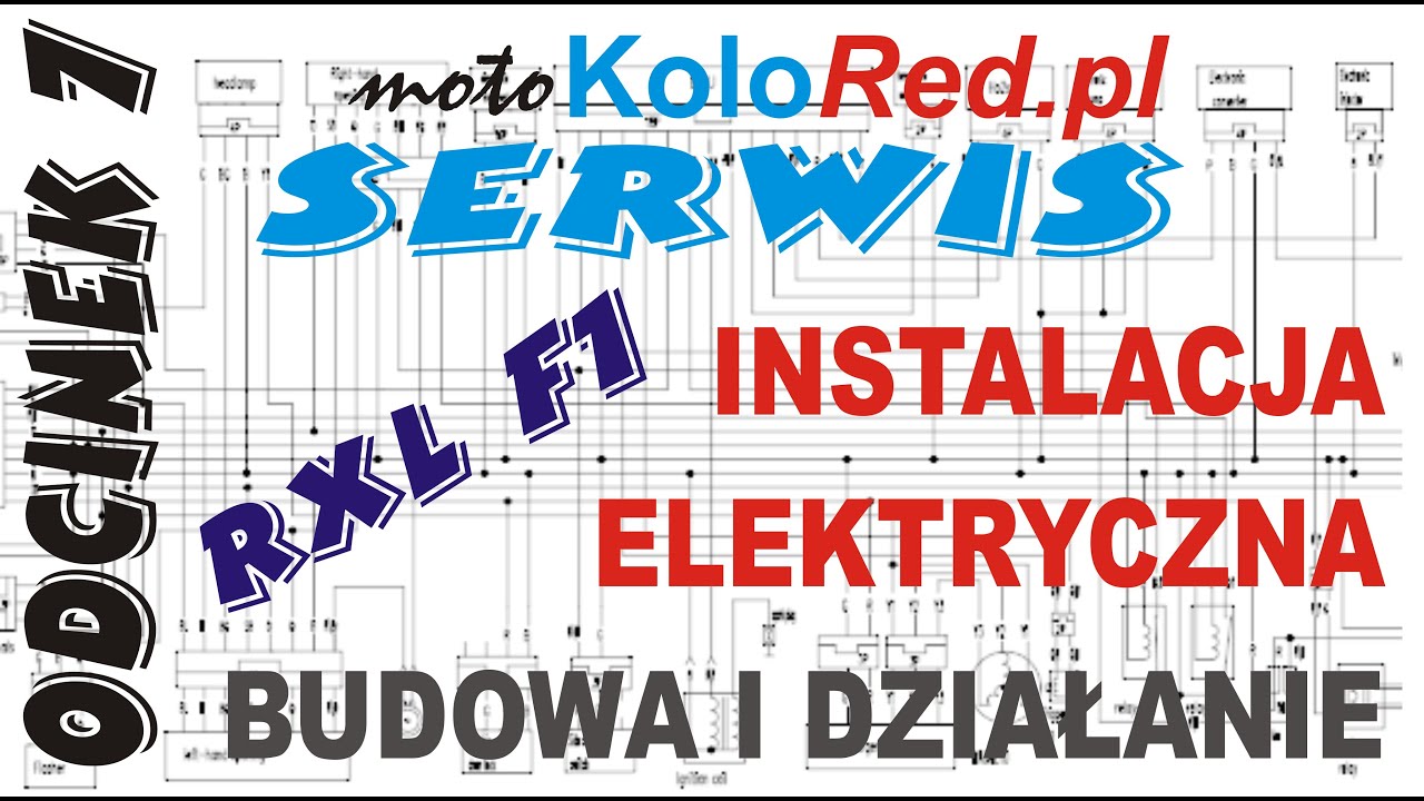 Instalacja Elektryczna W Skuterze Euro 4. Budowa I Działanie  | #7 RXL F1