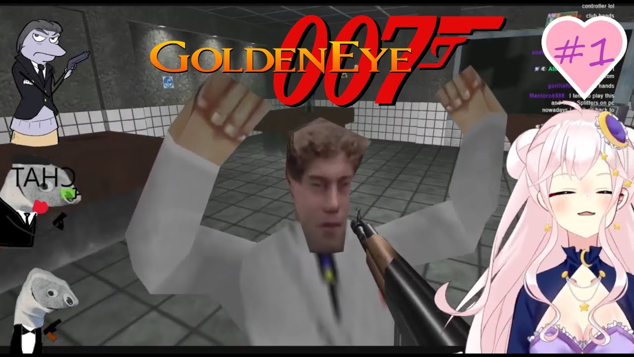 Medicated ❤️ HAPPY LOOPY GIRL BECOMES #1 SPY ❤️ -【007 Goldeneye 64 - #1】