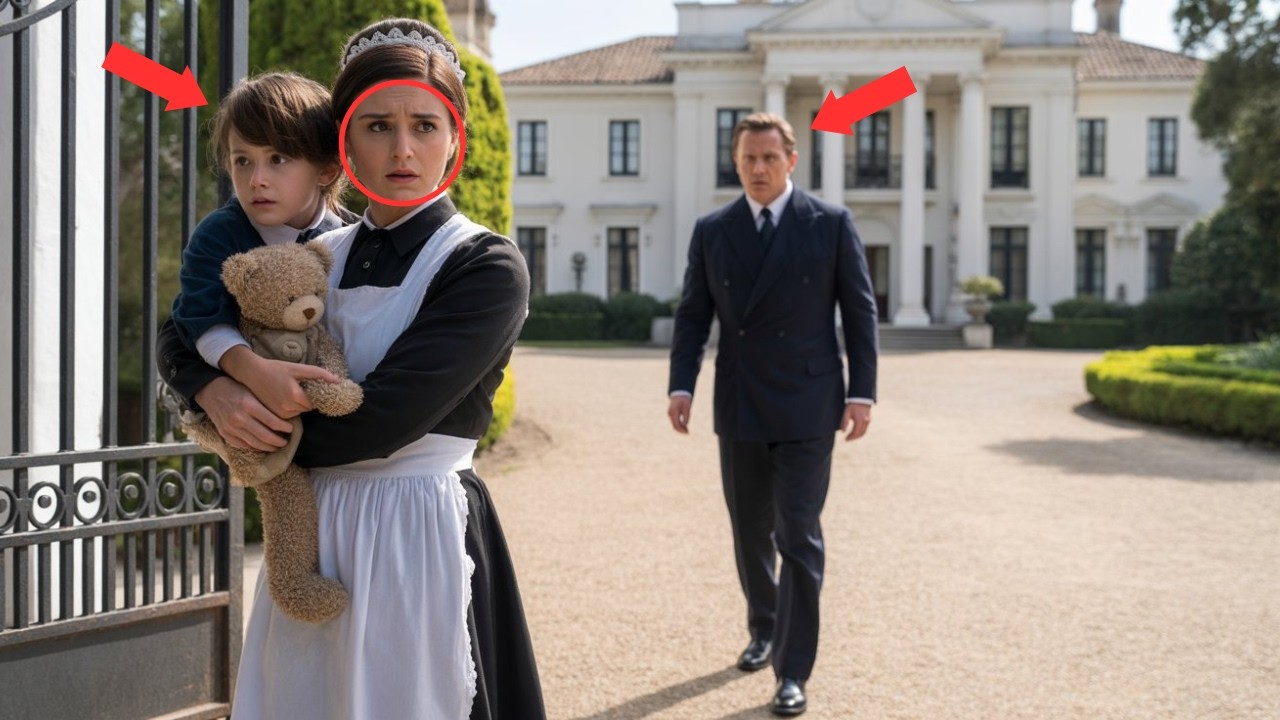 Mafia Boss Secretly Tracked His Maid After Work — What He Discovered Left Him Frozen ✅
