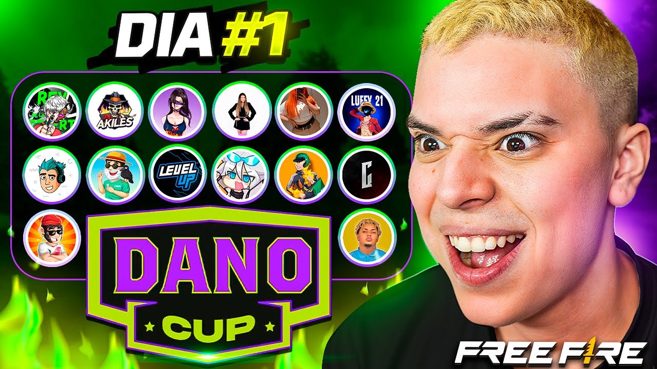 ¡DANO CUP: DIA 1 🔥 EMPIEZA EL MEJOR TORNEO DE FREE FIRE 🔥 DEJAVU - APELAPATO - TINCA - AKILES - LUAY