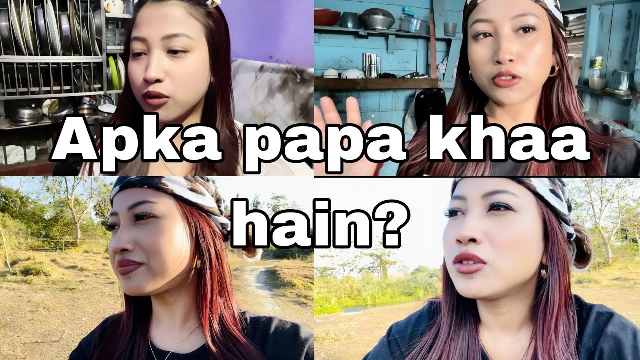 Apka papa khaa hain?