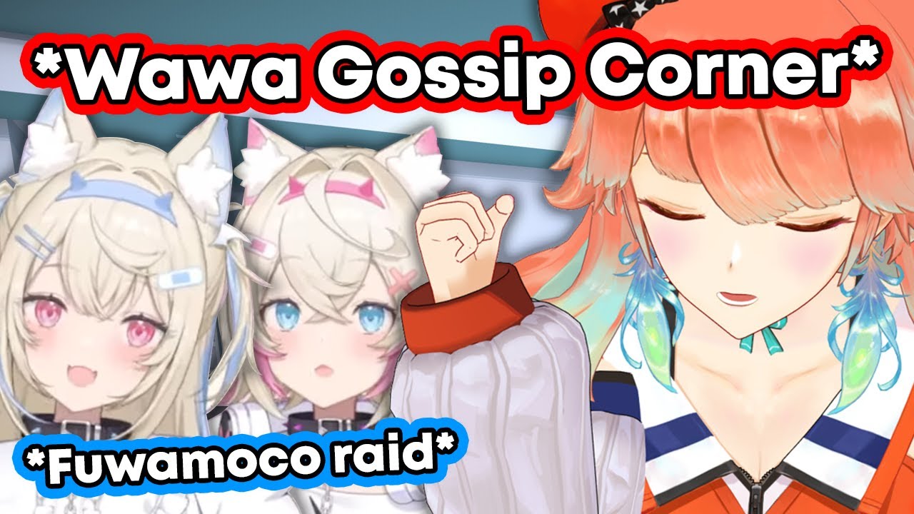 Kiara got raided by Fuwamoco at the perfect time