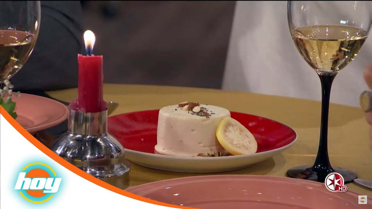 Chef Oropeza prepara Mousse de Guayaba | Hoy