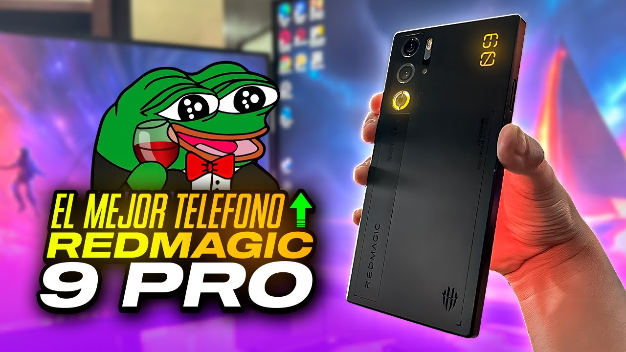 Probando el NUEVO RED MAGIC 9 Pro | El MEJOR Tel&eacute;fono GAMER del 2023