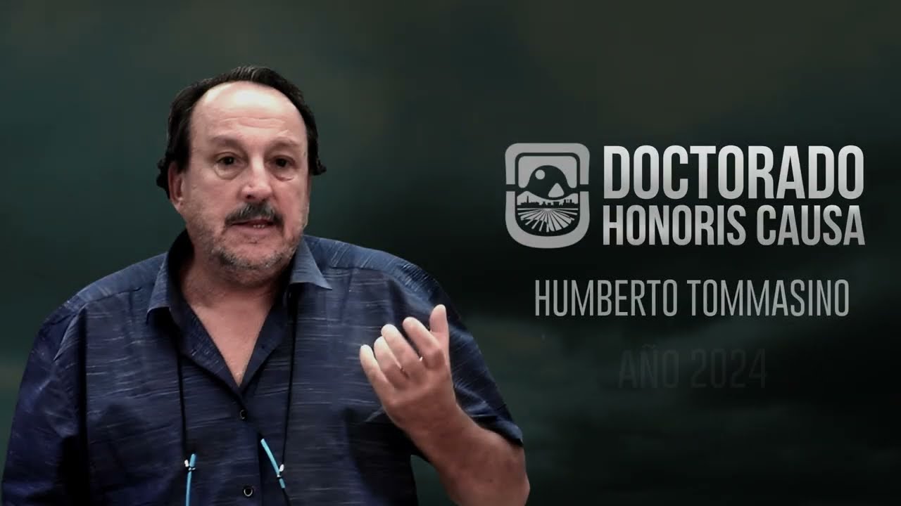 Entrega del Doctorado Honoris Causa a Humberto Tommasino Ferraro