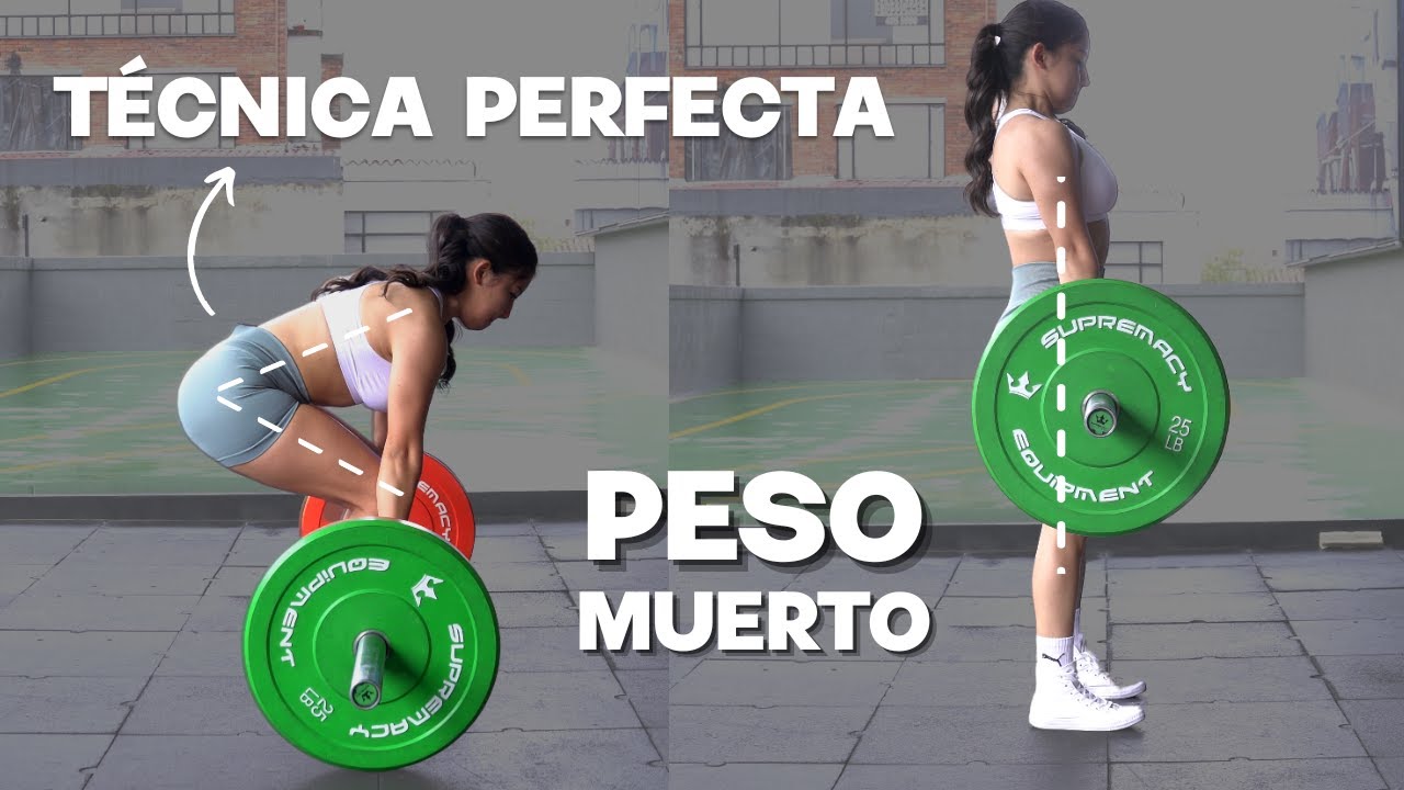 ¡TÉCNICA DEL PESO MUERTO DETALLADA! Consigue la técnica PERFECTA aquí...