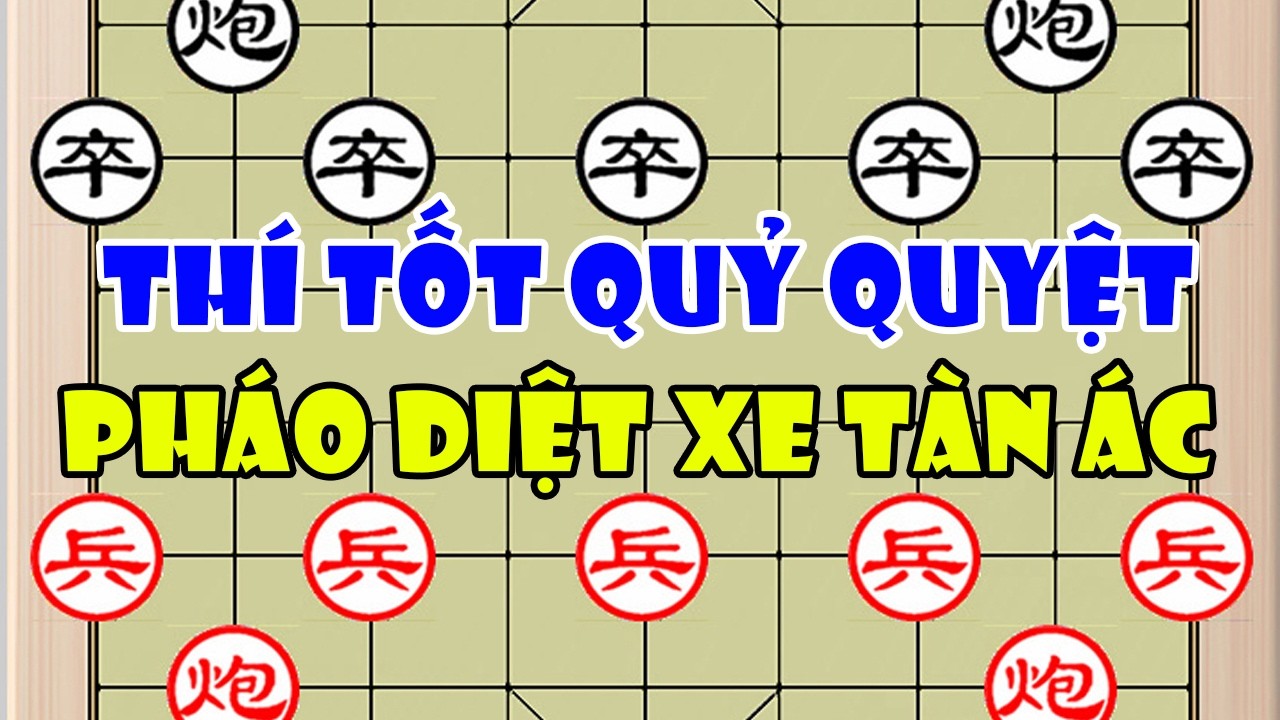 Hồng Trí (洪智) vs Hác Kế Siêu (郝继超)| Thí Tốt Quỷ Quyệt - Pháo Đáy Diệt Xe Tàn Ác