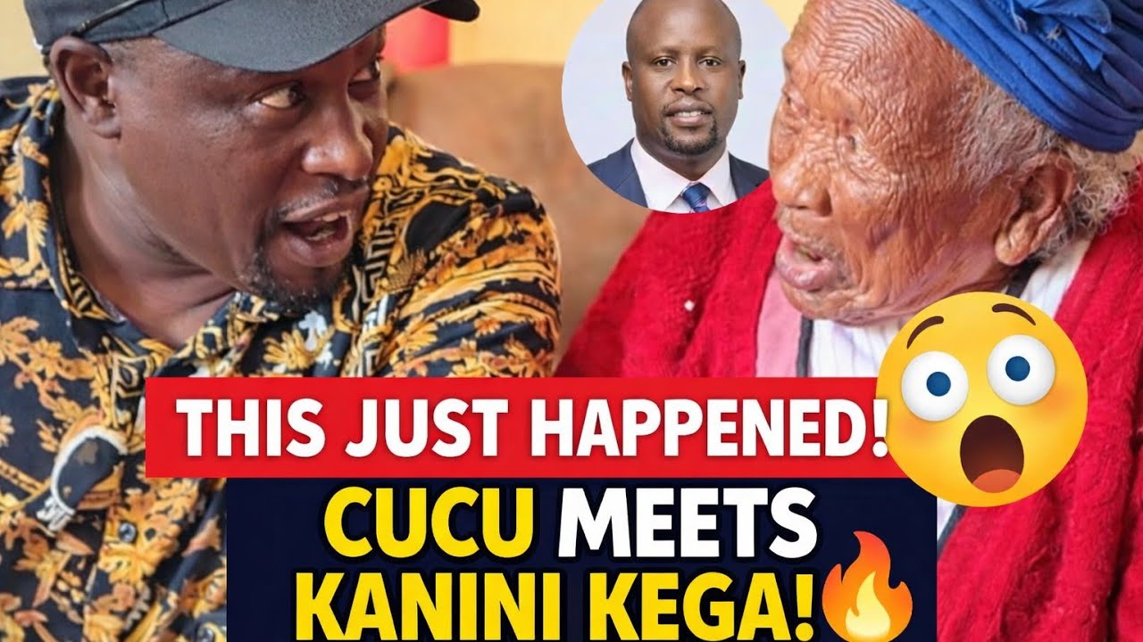 😱 See What Happened When Cucu Met Hon. Kanini Kega! SHOCKING REACTIONS 
