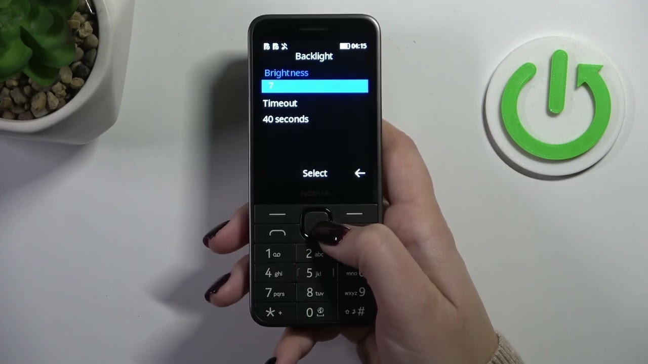 Как изменить уровень яркости в NOKIA 235 4G (2024) &ndash; Настройки яркости экрана