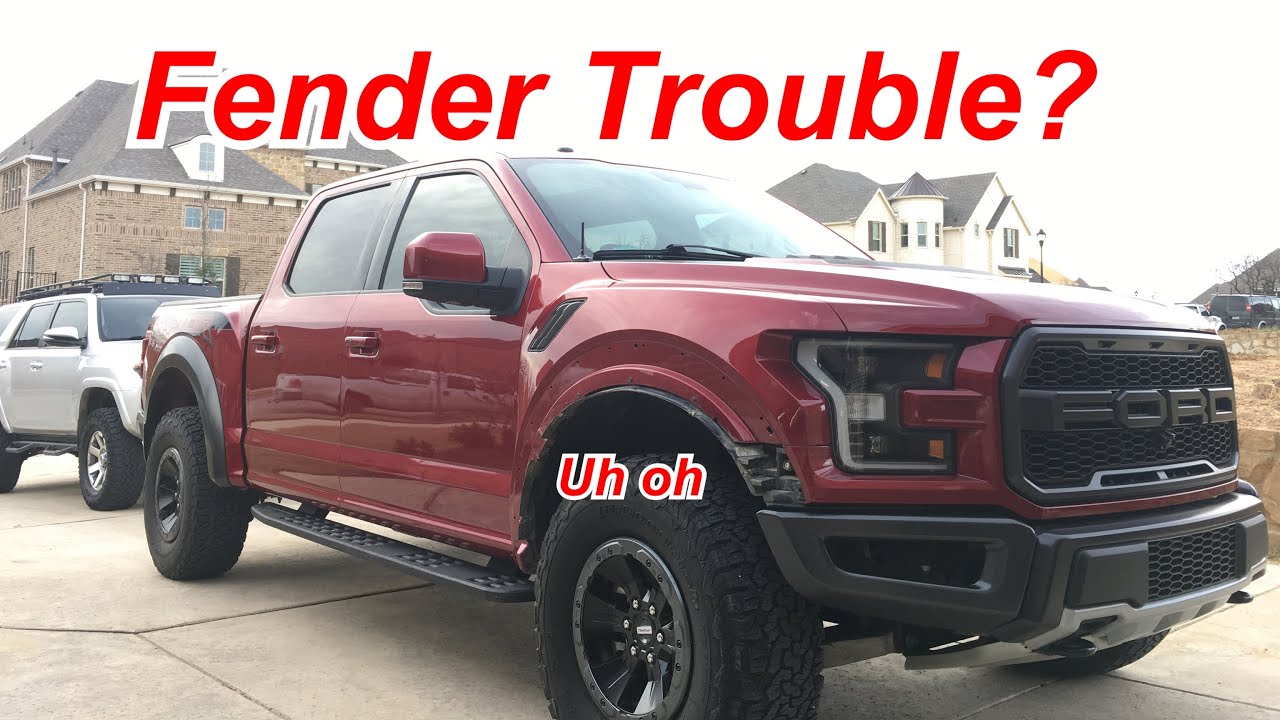F150 Raptor fender repair