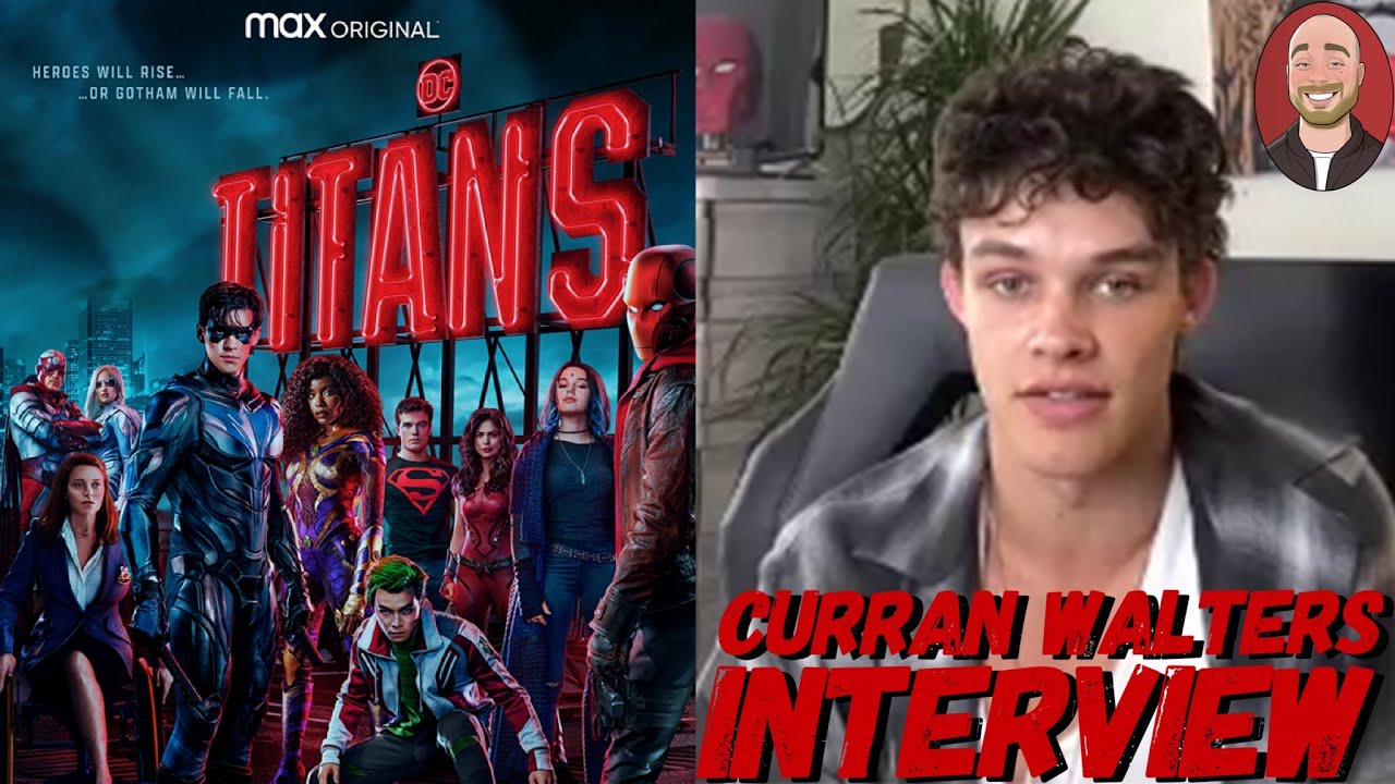Curran Walters - Interview *Titans S3EP5 Spoilers*