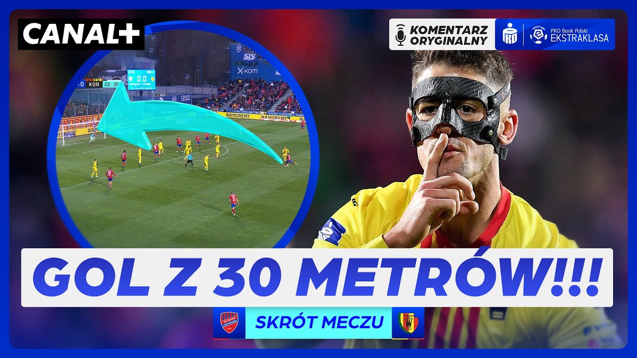 CO ZA BRAMKA RAKOWA!! CO ZA POWRÓT KORONY! RAKÓW - KORONA, SKRÓT MECZU