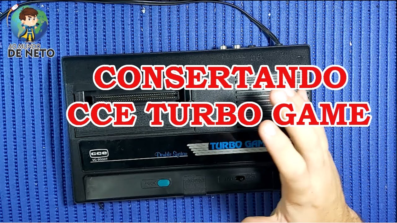 CONSERTANDO CCE TURBO GAME