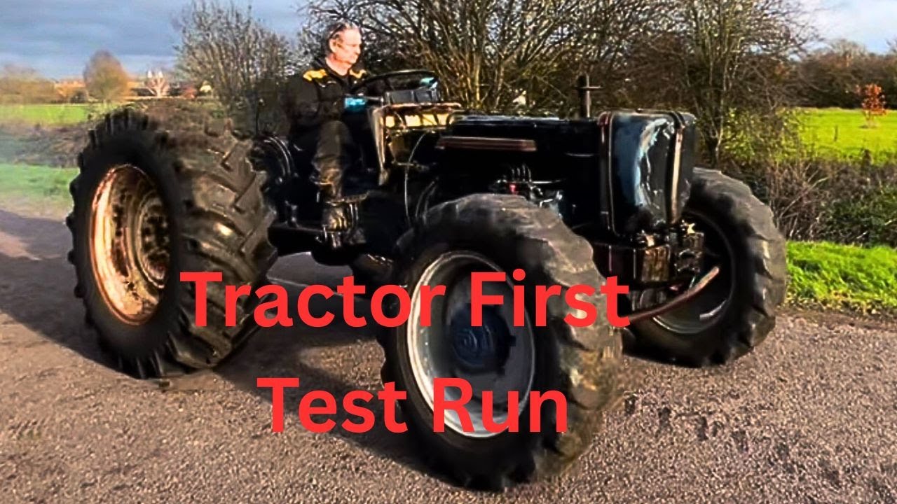 Tractor First Test Run