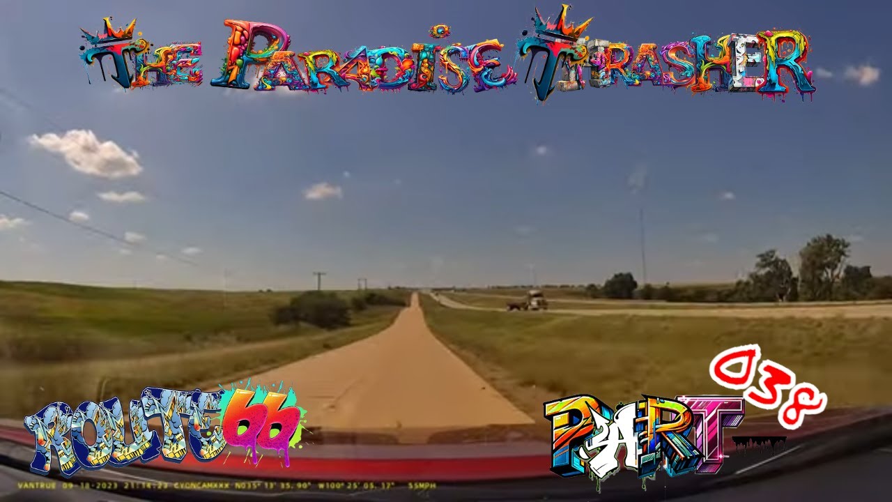 Mother Road Diaries - #038 - Epic Route 66 Roadtrip Vlog - we drive across the border to Texas