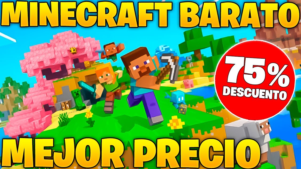 COMO COMPRAR MINECRAFT BARATO 2025 ✅ COMO COMPRAR MINECRAFT PREMIUM JAVA Y BEDROCK PARA PC ⛏️