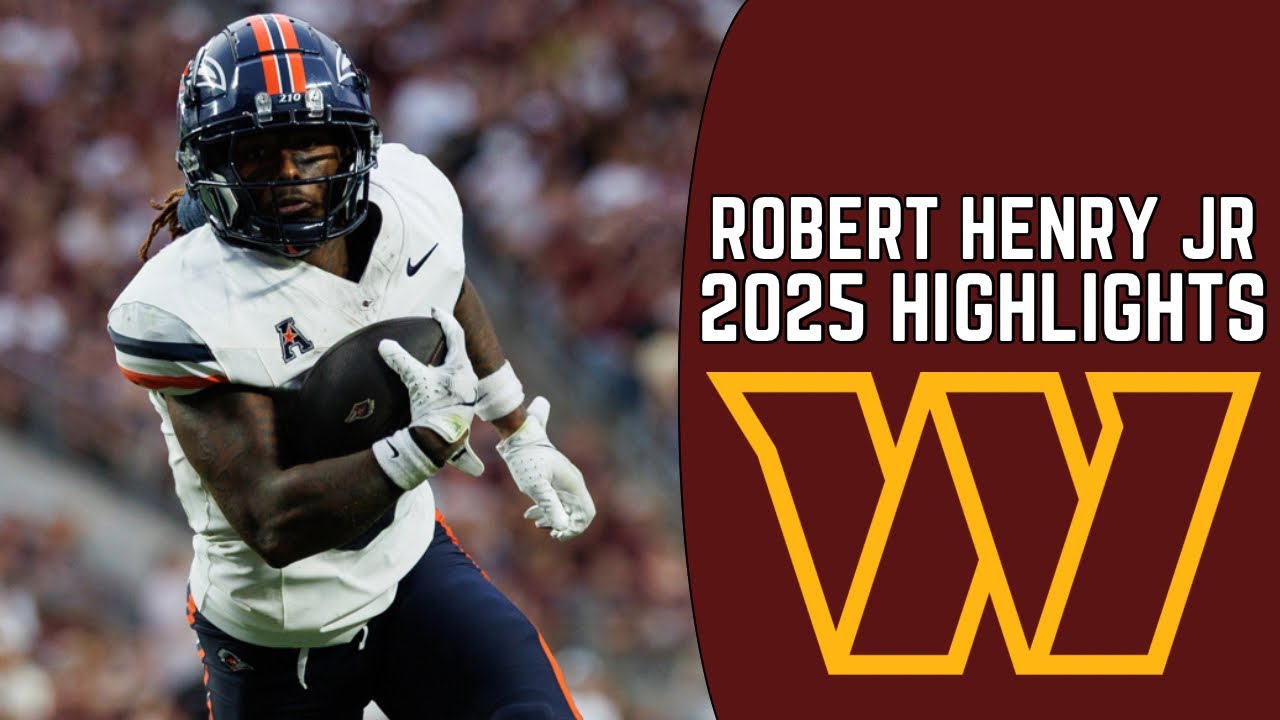 Robert Henry Jr. Highlights 🔥 | Welcome to the Commanders