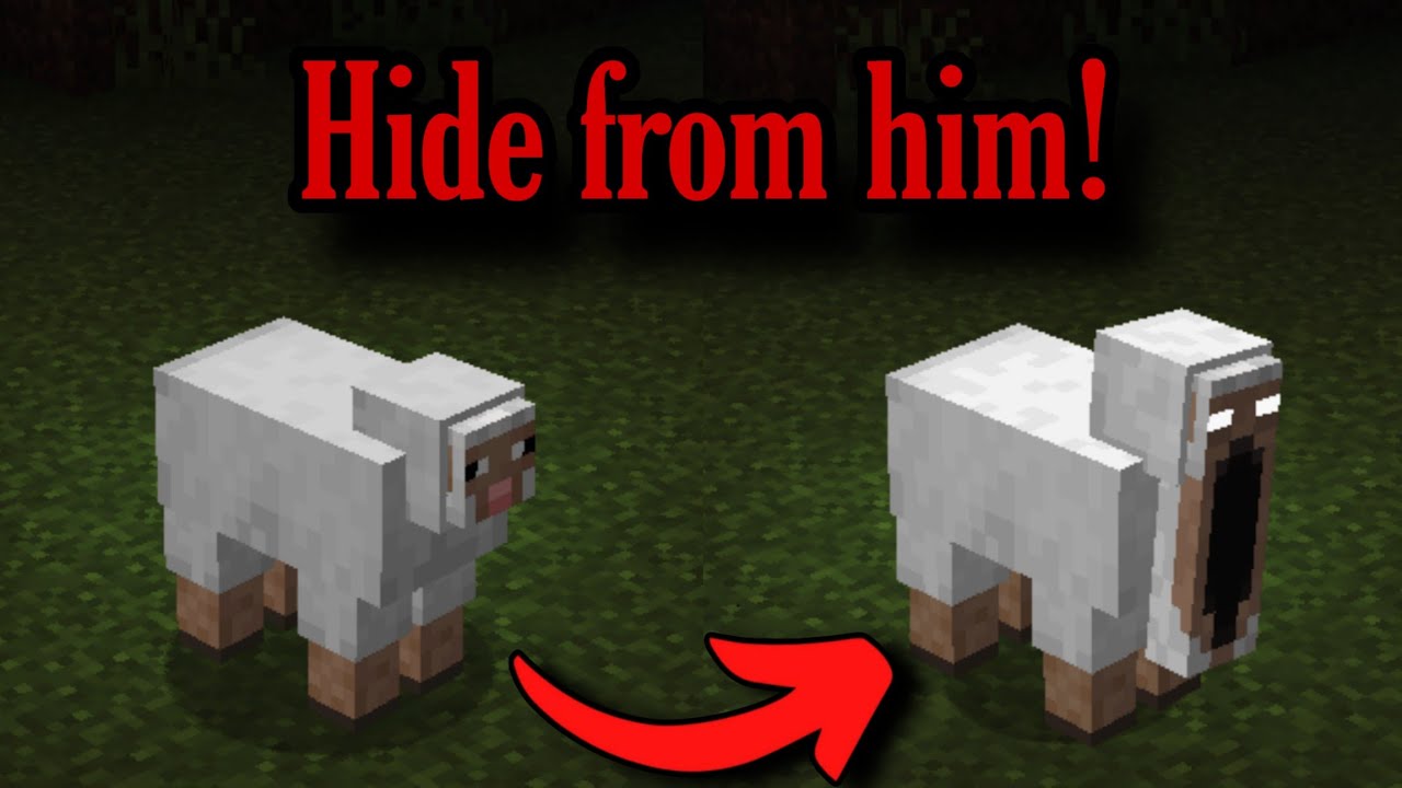 If you hear sheep screaming, Hide somewhere! (Minecraft Creepypasta)
