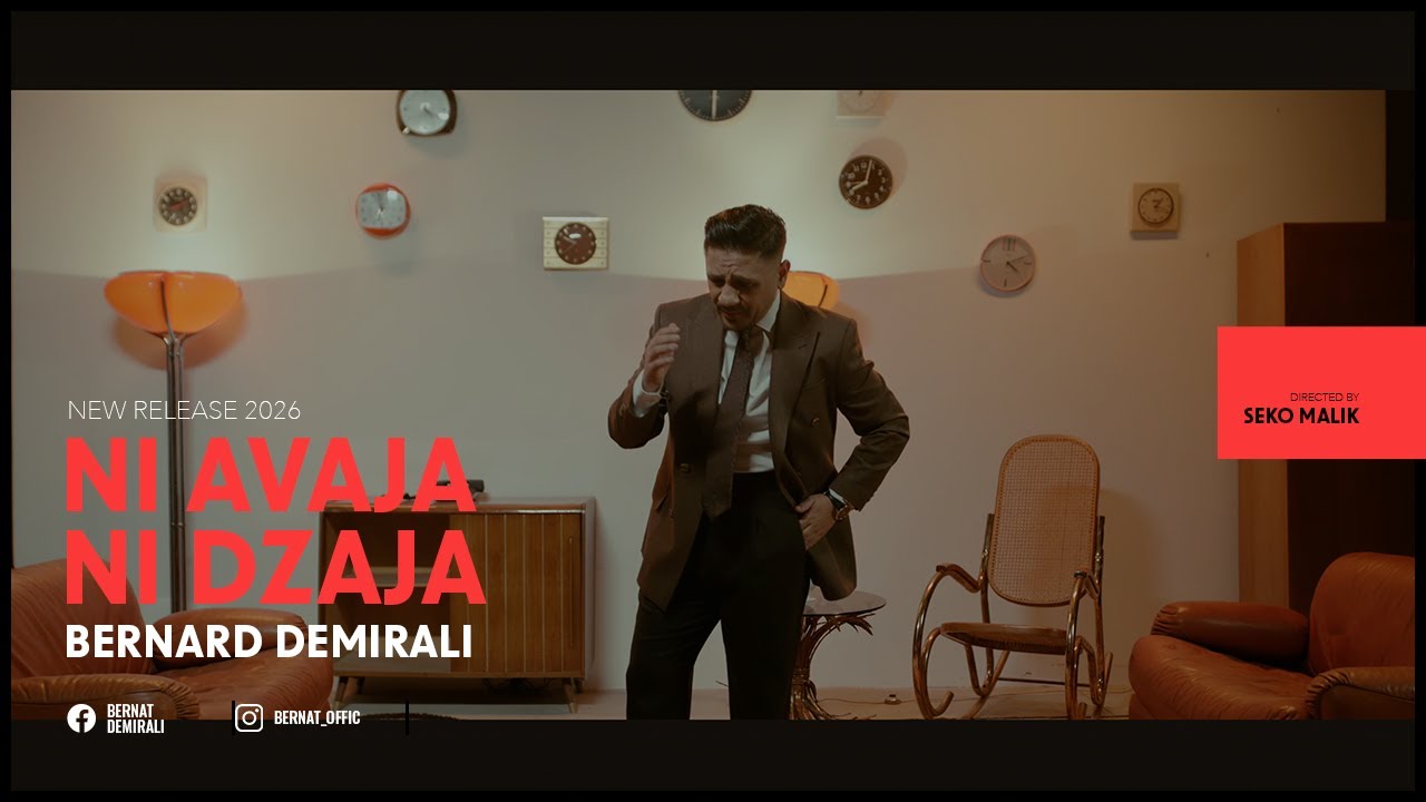 Bernard Demirali - NI AVAJA NI DZAJA - Official 6K Music Video - CukiRecords Production