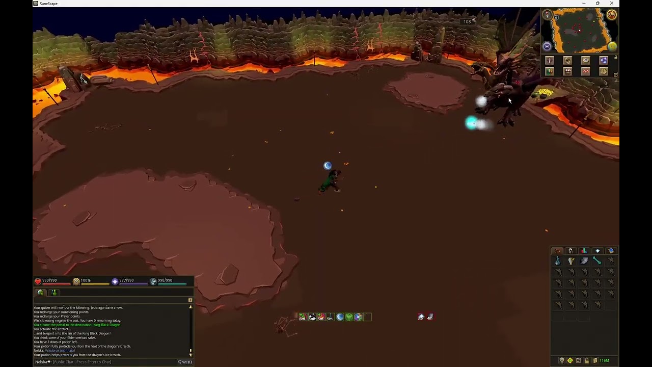 RuneScape 3: KBD Masterwork bow (Regular Prayer book). 2026.