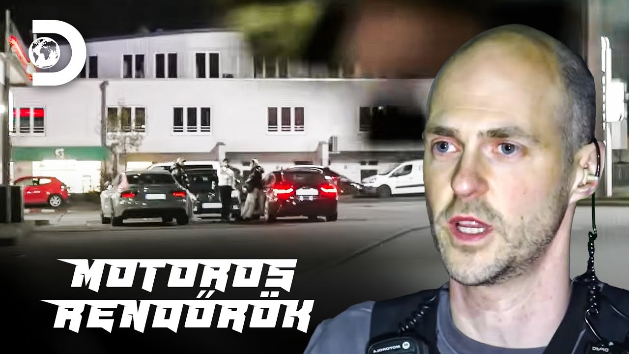 Egy tuningolt Golf nyom&aacute;ban | Motoros rendőr&ouml;k