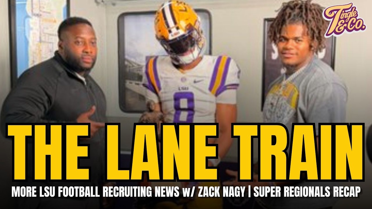 LSU Football Recruiting Update w/ Zack Nagy | 5-Star DE & 3-Star RB Commit | Super Regional Baseball