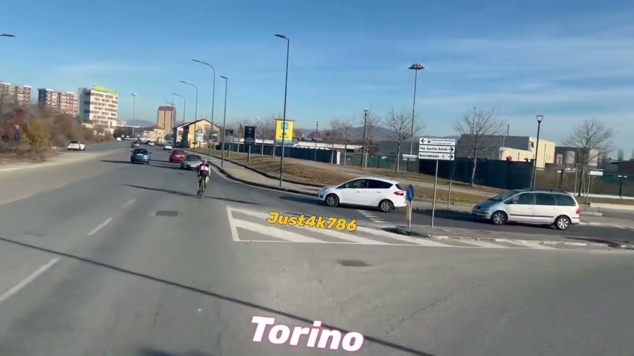 Torino 4k Cinematic Drive
