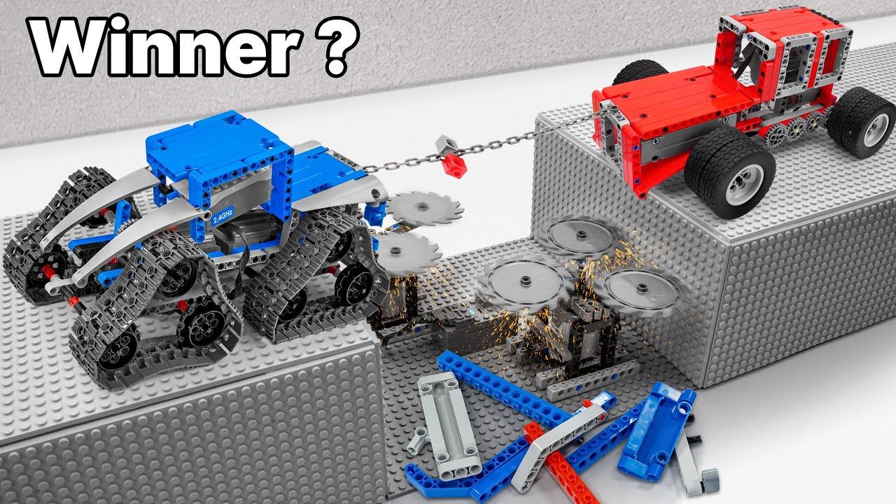 LEGO Technic Tug of War Which Car REALLY Wins | FM Lego Technic