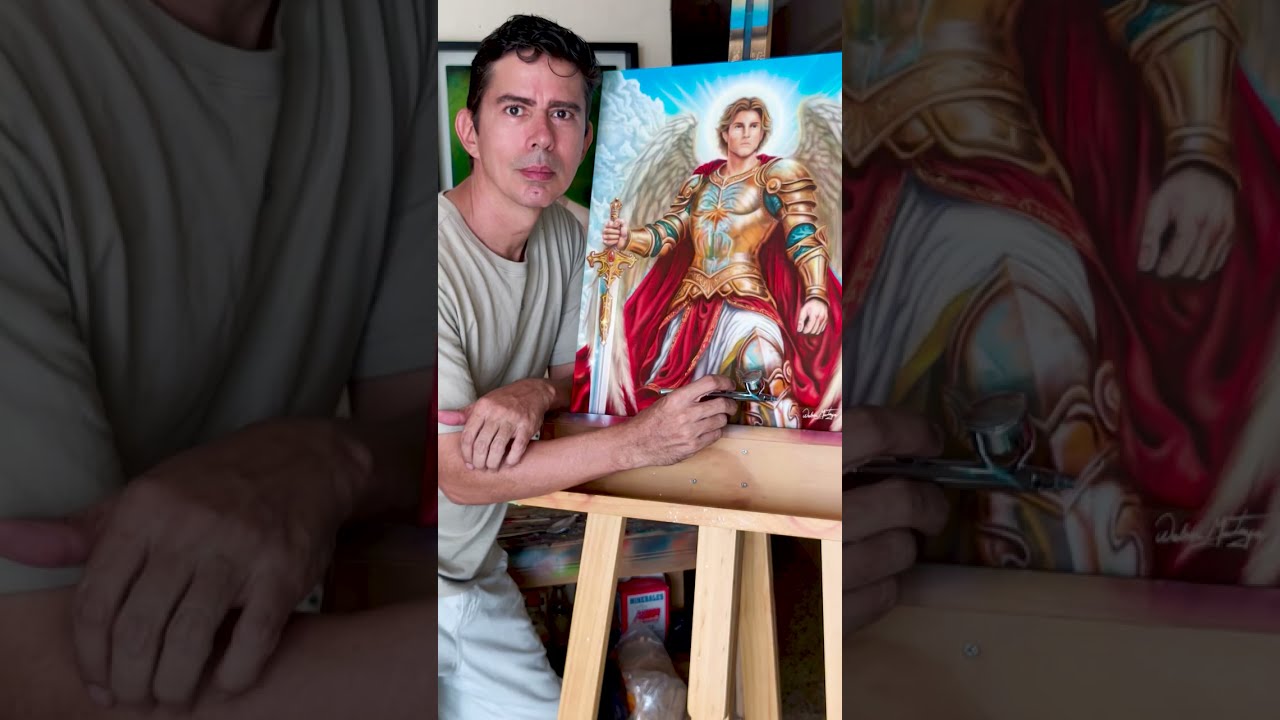 MIGUEL ARCÁNGEL - AIRBRUSH