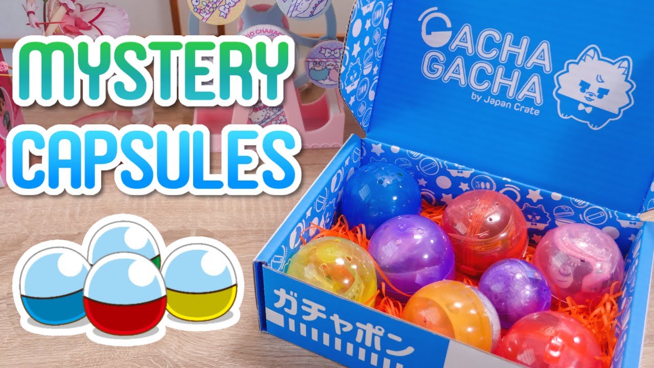 Gacha Crate Toy Capsule Unboxing | Animal Crossing | Sanrio | Rilakkuma | Pokemon | Demon Slayer