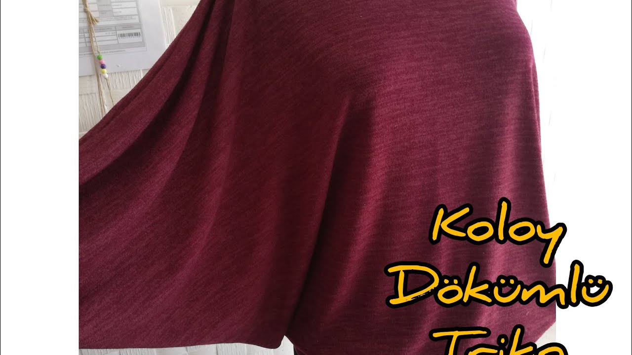 KOLAY DÖKÜMLÜ TRİKO KESİP DİKİYORUZ