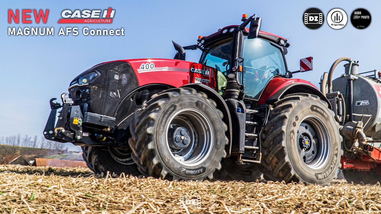🔴 NEW Case IH Magnum 400 AFS Connect, Quadtrac 620 and Optum 270 - Slurry Application 🔥