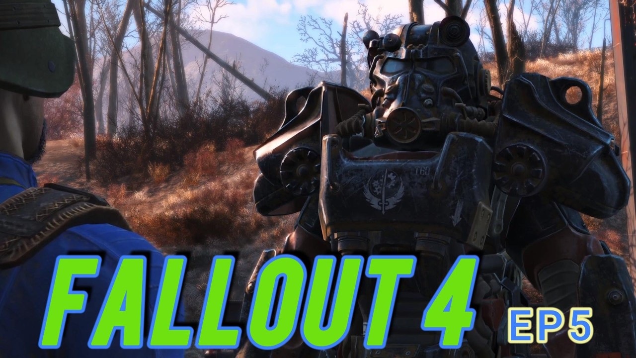 FALLOUT 4 EP5    MEETING THE BROTHERHOOD