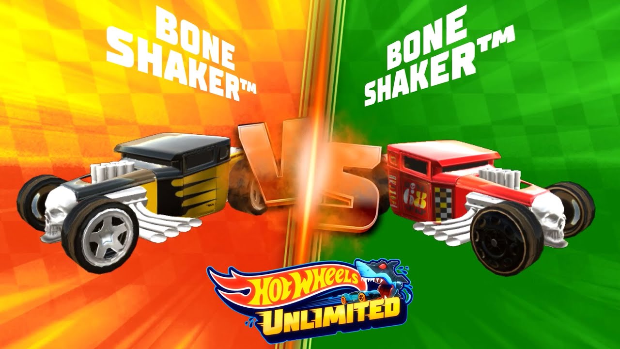 HOT WHEELS UNLIMITED 2 - Bone Shaker Vs Bone Shaker