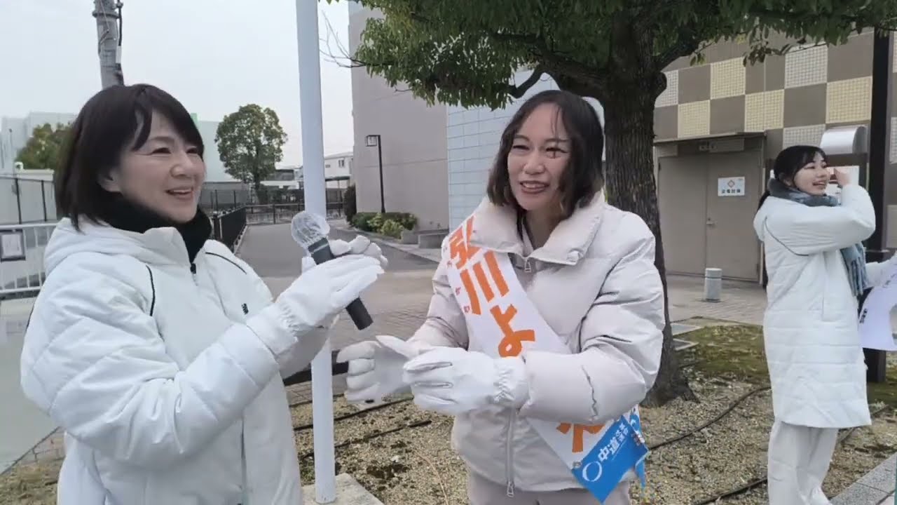 ミニ演説会＠時友#弘川よしえ #兵庫8区 #中道改革連合 #shorts