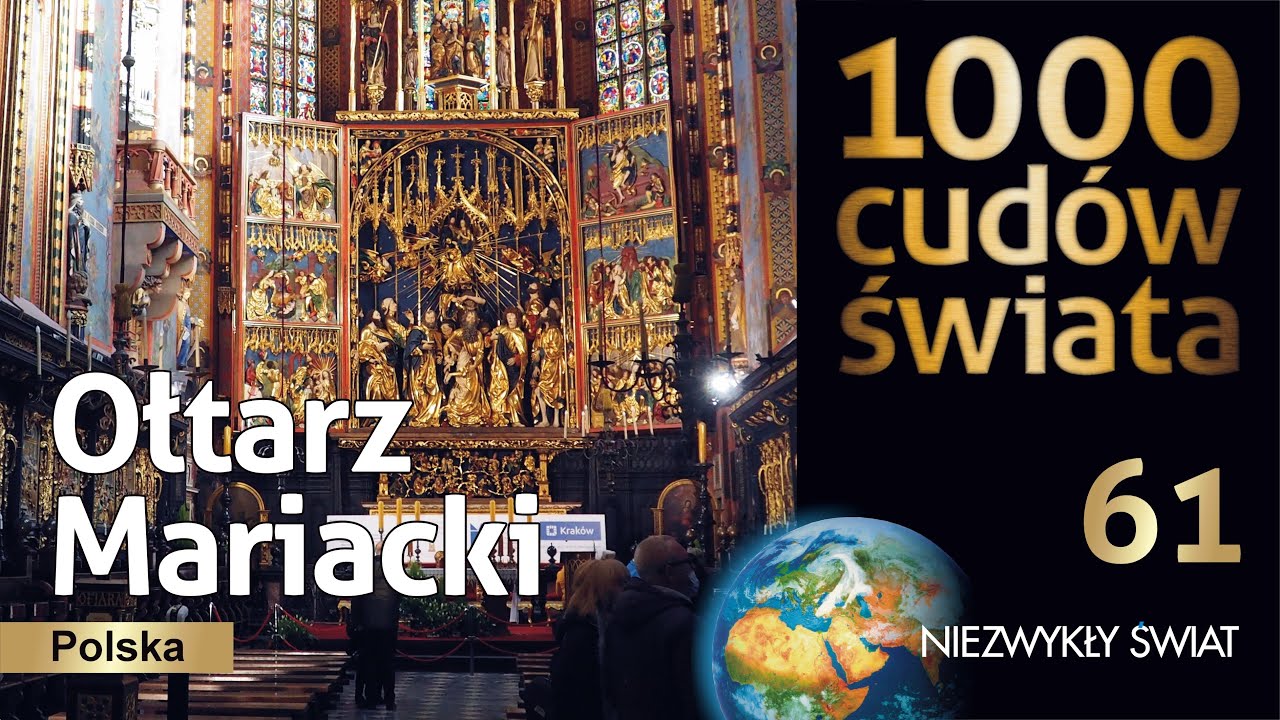 1000 cudów świata - Ołtarz Mariacki dłuta Wita Stwosza - 4K