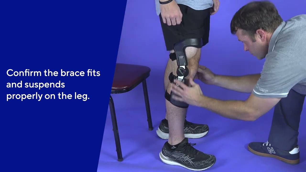 SpryStep Carbon Composite Knee Brace - Fitting Guide for Practitioners