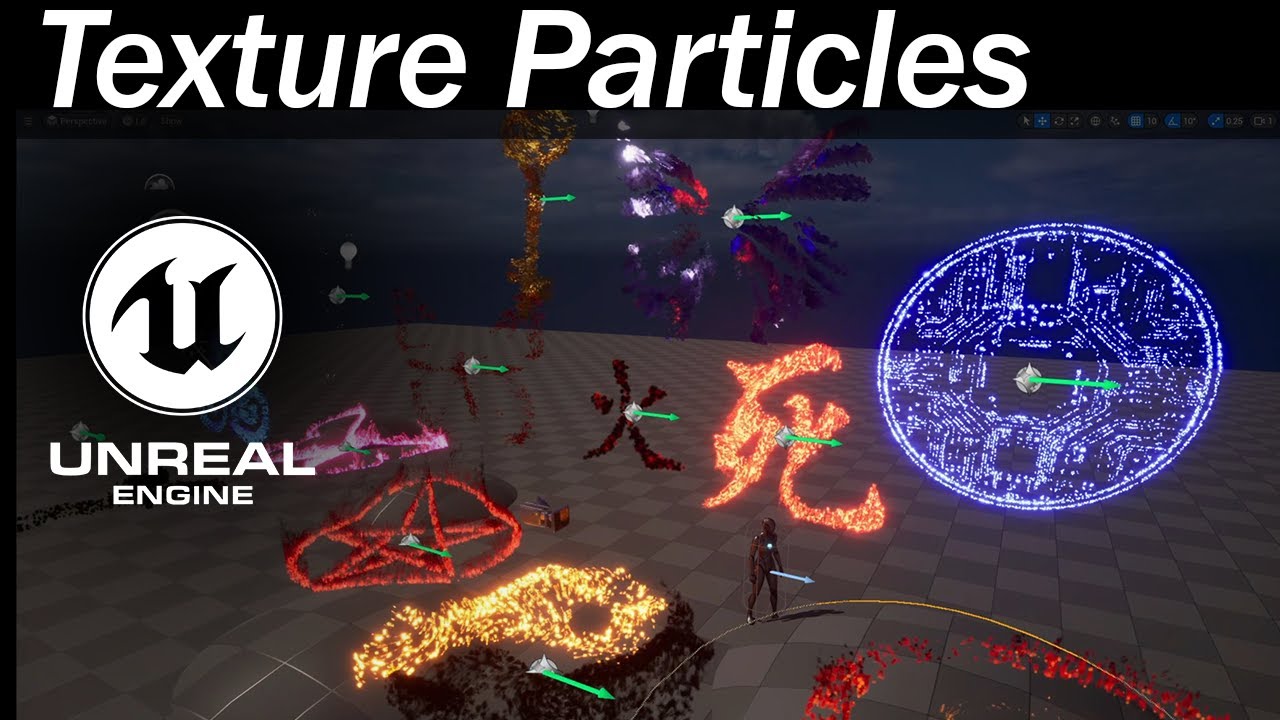 Ue5 Particles from Texture | Sample Texture