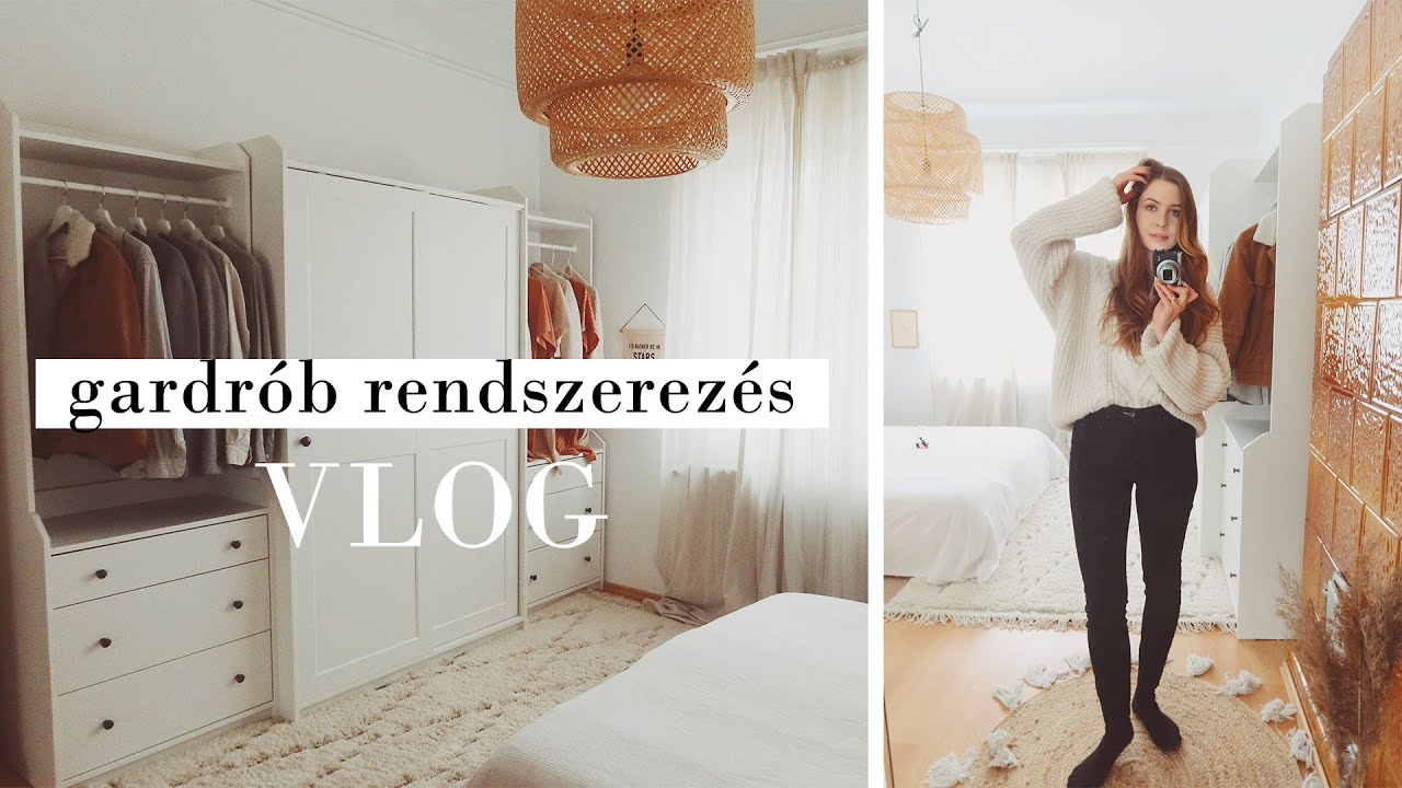 új gardrób - szelektálás & rendszerezés | VLOG